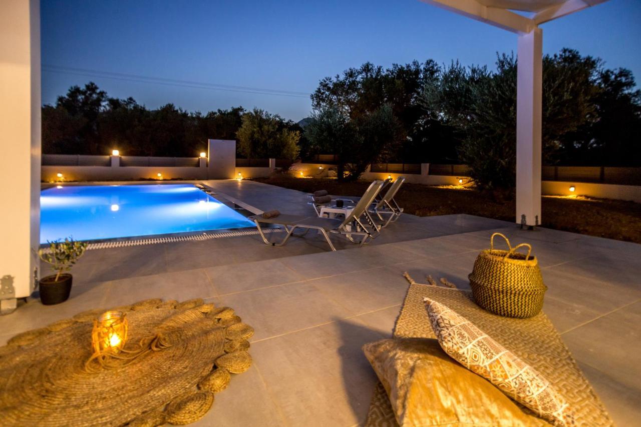 Villa Boviana With Private Swimming PoolAgios Sostis  エクステリア 写真